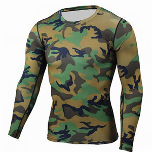 Camouflage Military T Shirt